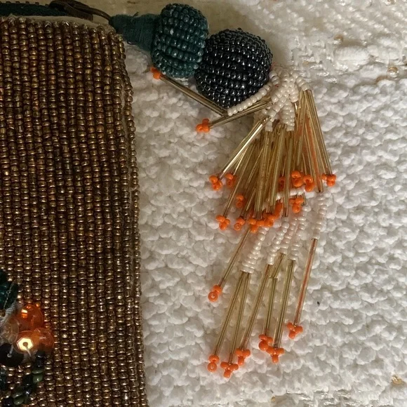 ANTHROPOLOGIE MISS ALBRIGHT sequin clutch - Picture 3 of 9